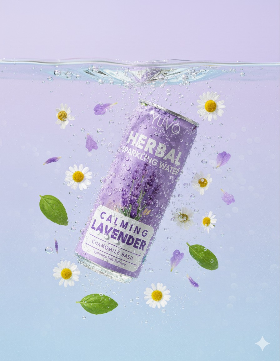 Calming Lavender 12-Pack | 12 × 250ml Herbal Sparkling Water - Image 14