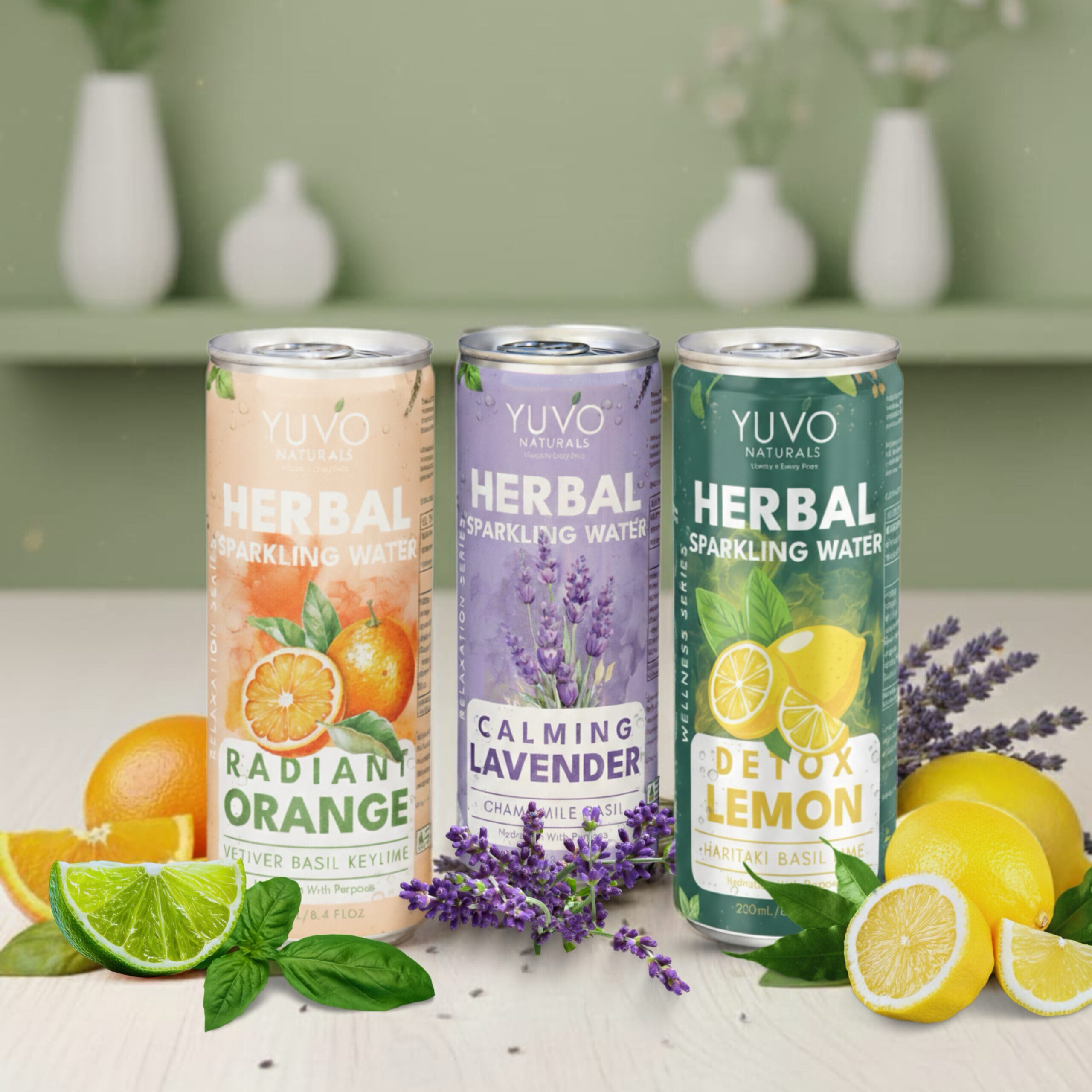 Calming Lavender 12-Pack | 12 × 250ml Herbal Sparkling Water - Image 12