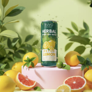 Detox Lemon 12-Pack | 12 × 250ml Herbal Sparkling Water