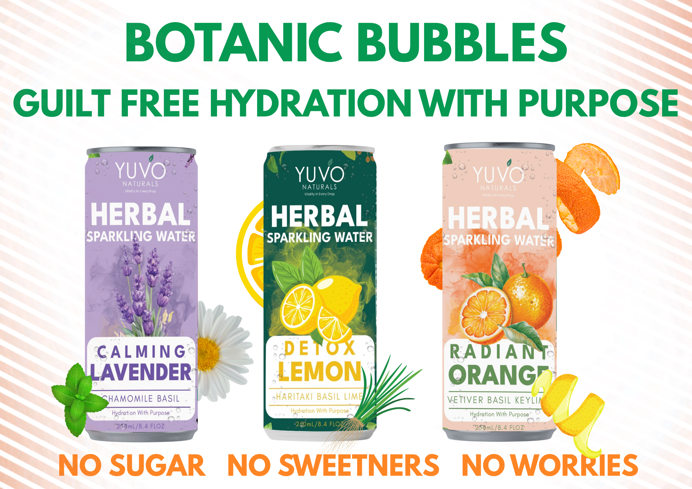 Calming Lavender 12-Pack | 12 × 250ml Herbal Sparkling Water - Image 8