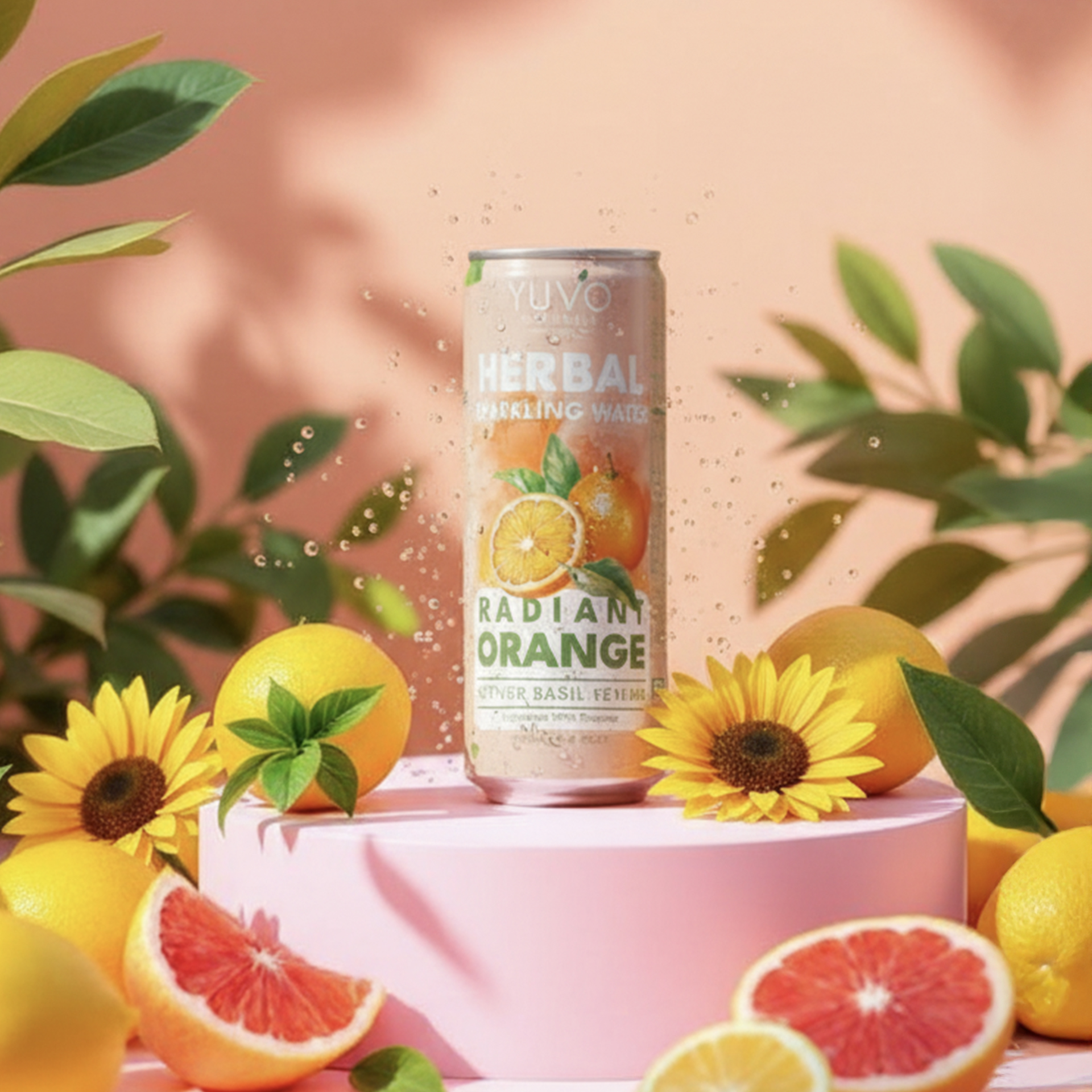 Radiant Orange 12-Pack | 12 × 250ml Herbal Sparkling Water - Image 7