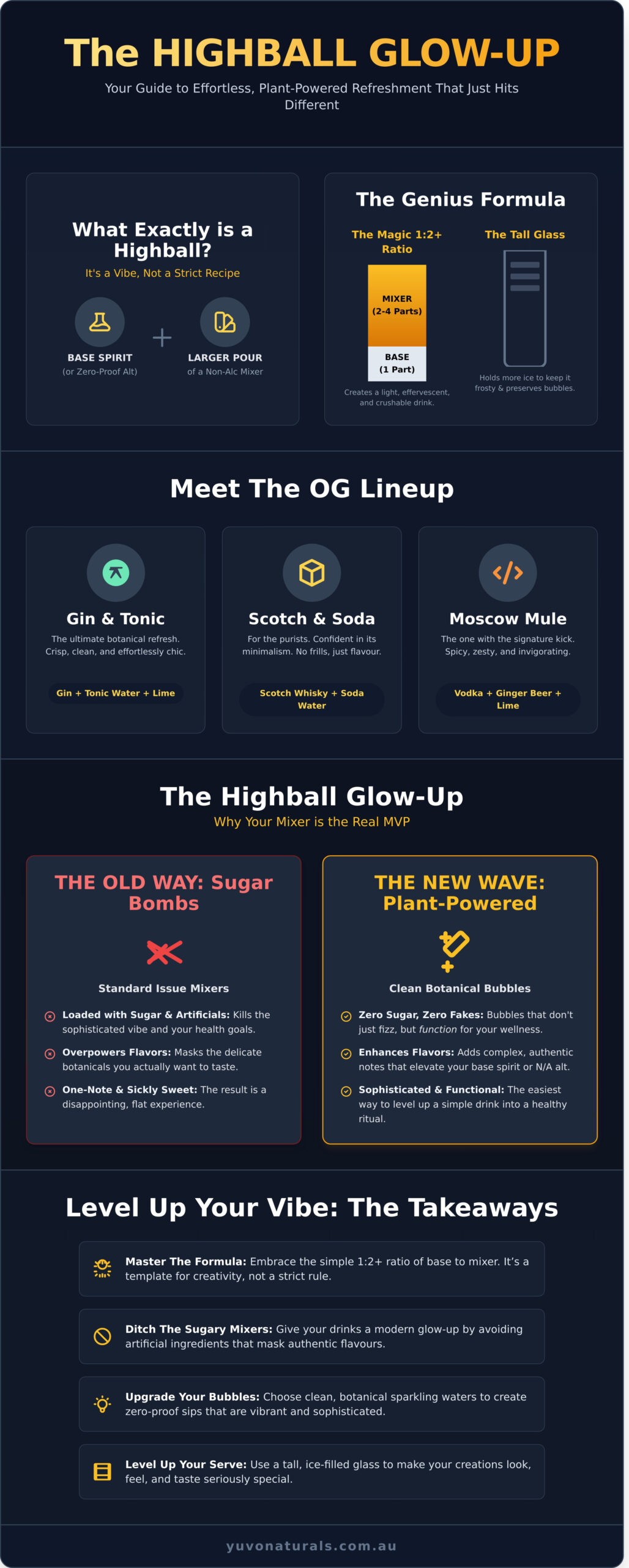 Highball Drinks: The Ultimate Guide to Easy, Refreshing Sips - Infographic