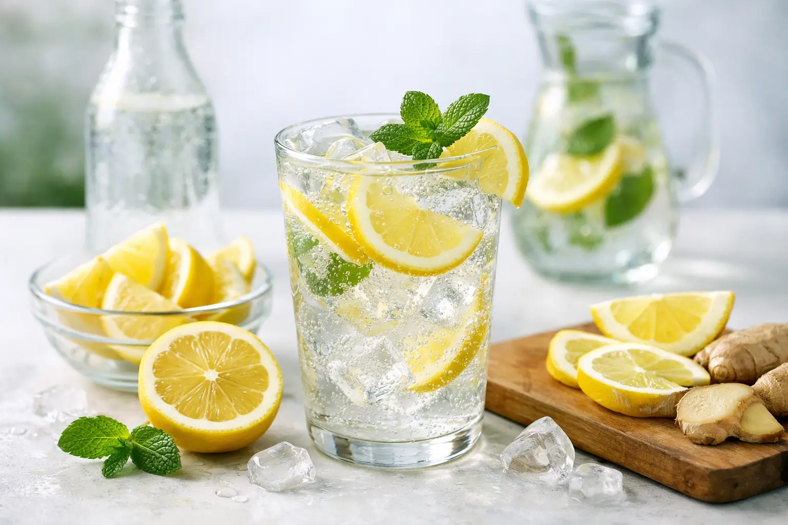 Lemon Detox Sparkling Water That Hits Different