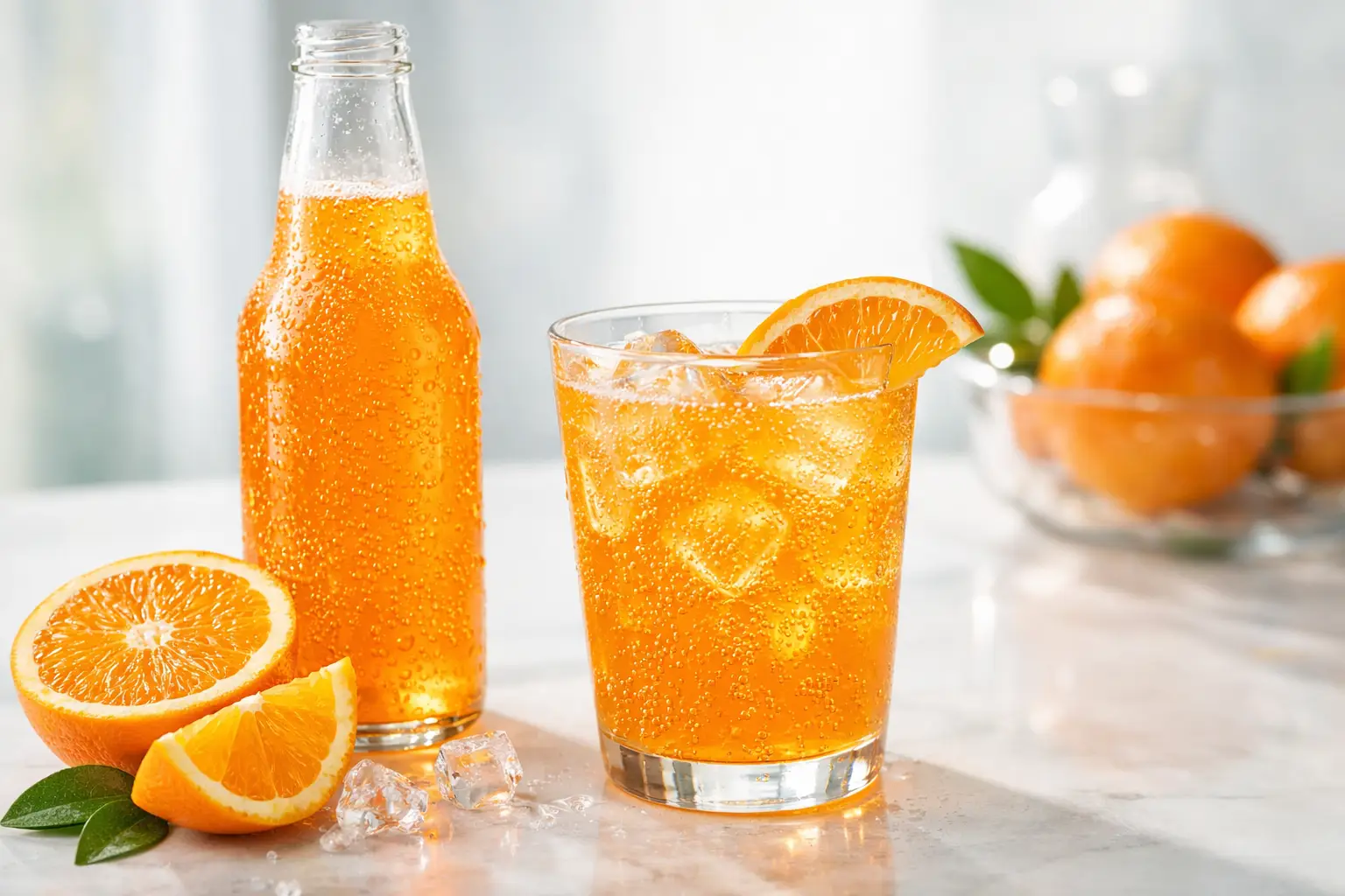 Why an Orange Antioxidant Sparkling Drink Works